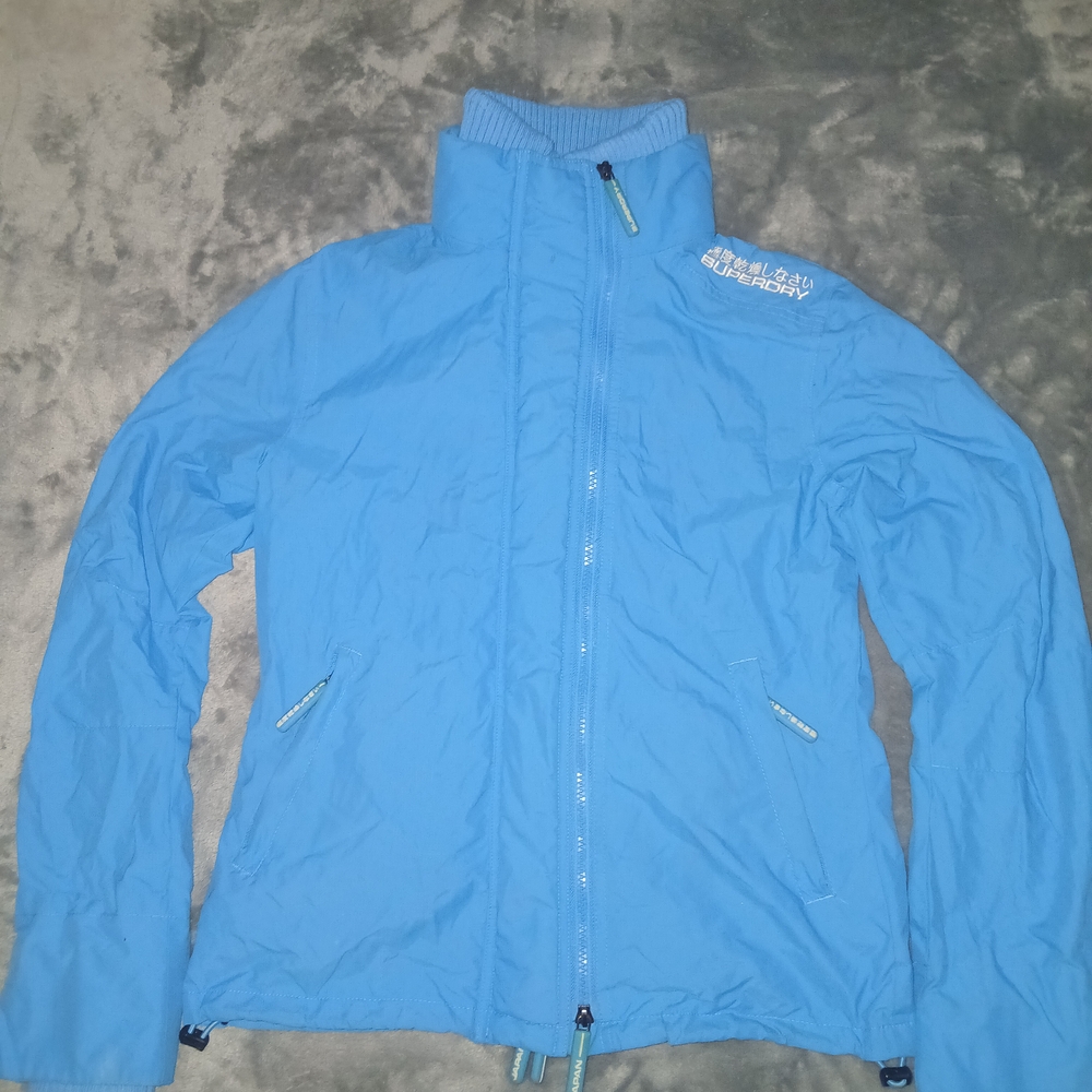 Superdry Light Blue Women's Ski Jacket